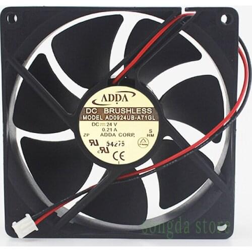 ADDA AD0924UB-A71GL 9025 9cm DC 24V 0.21A cpu cooler heatsink axial Cooling Fan