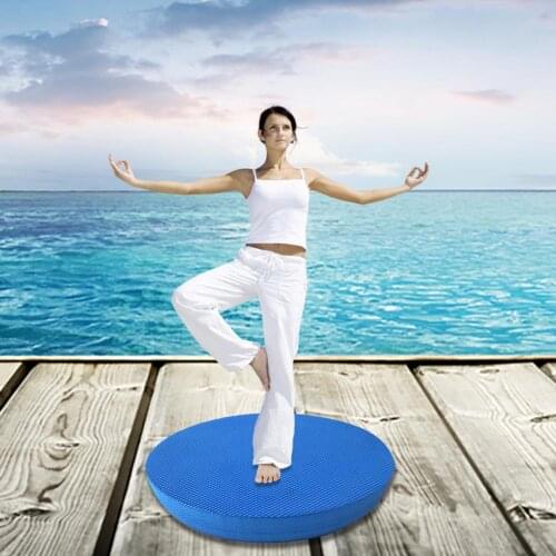 Balance Pad Non-slid Yoga Cushion Soft Stability Trainer Balance Bricks Perfect For Core Training& Physical Rehabilitation