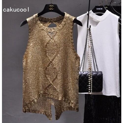 Cakucool Sleeveless Blouses