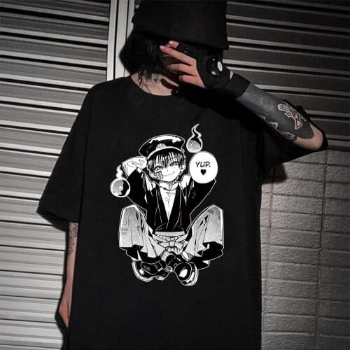 Harajuku Shirt Toilet-bound Hanako-kun Yugi Tsukasa T Shirt Printed Sportswear T-shirt Graphic Tees Unisex