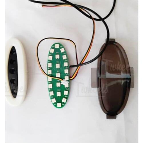 GotWay Msuper X new rear light set MSX v2 back light set light cover light stric