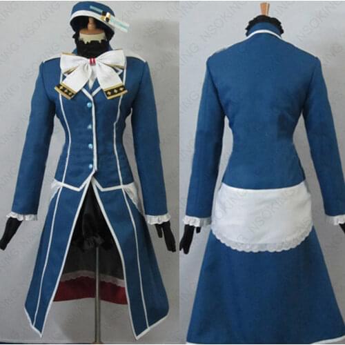 Anime Kantai Collection Atago Cosplay Costume Tailor Made
