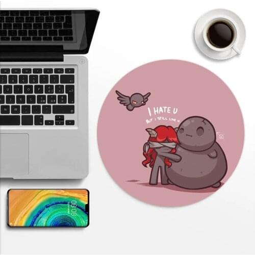 Mouse Pad Anime Carpet Kawaii Accessories Mousepad Gaming Mouse Mat PC Gamer Pad On The Table Mausepad Cute The Binding Of Isaac