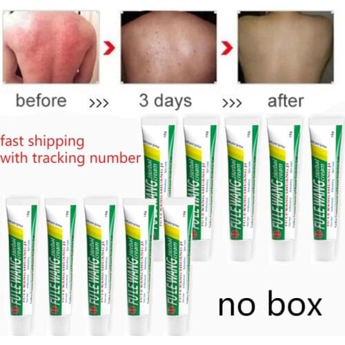 10pcs FULEWANG Skin Psoriasis Cream Dermatitis Eczematoid Eczema Ointment Treatment Psoriasis Cream dropshipping(no box