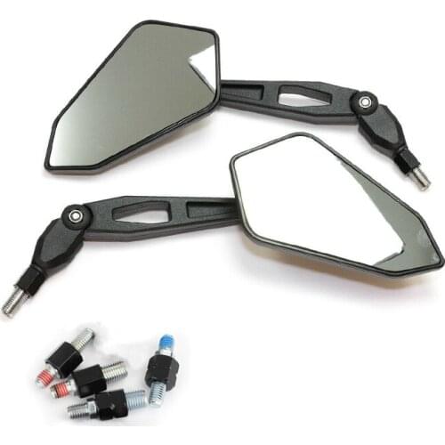 Motorcycle Handlebar RearView Mirrors For Yamaha MT 07 09 MT-03 For Kawasaki Z1000 For Suzuki DL650 V-Strom For Honda M8/M10