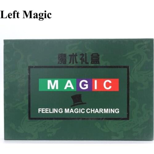 Magic Trick Set kit 20 props Magic Play with DVD Teaching Professional Gimick Card children magic gift Puzzle Toy For Christmas