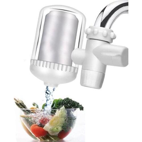 Tap Water Purifier Clean Kitchen Faucet Washable Ceramic Percolator Water Filter Filtro Rust Bacteria Removal Replacement Filter