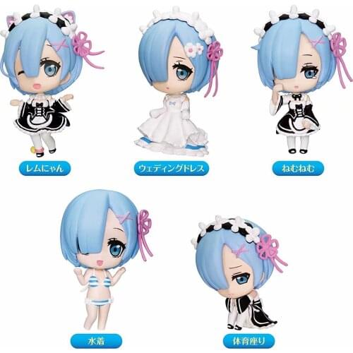 Re: Life In A different World From Zero Q Version Of The Clay 5, Paragraph Leimu Maid Boxing Hand To Do The Egg Cute Doll Kit