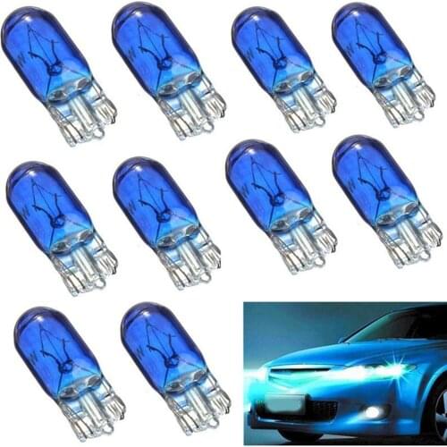 T10 Auto Halogen Headlight 12v 5w Interior Wedge Lighting Car Parts Accessories Driving Bulbs Led Lamp