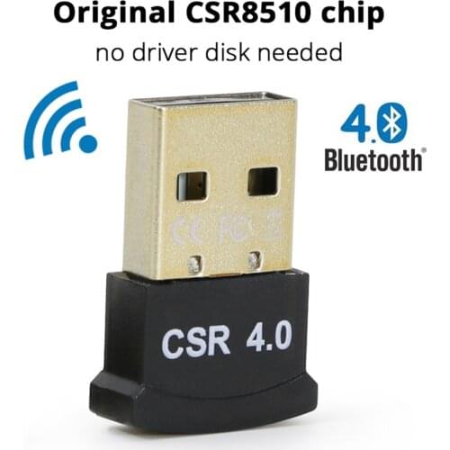 USB Bluetooth 4.0 Adapter Transmitter Bluetooth Receiver Audio Bluetooth Dongle Wireless USB Adapter for Computer PC Laptop