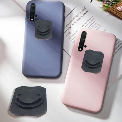 Bicycle Bike Stopwatch Base Buckle Adapter Back Sticker Mobile Phone Mount Holder Bracket