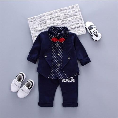 2019 spring New childrens clothing Jacket and pants 2 pieces Clothing Sets for Boys and girls Cotton clothes Kids clothing