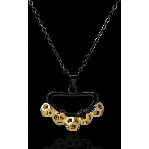 CIZEVA Hadmade Jewelry Unique Gold Color Pendat Necklace for Women Exquisite Bohemia Charm Necklace Chains Fine Jewelry Gift