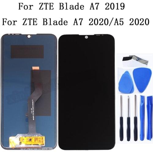 For ZTE Blade A7 2019 A7 2020 A5 2020 LCD Display Glass Touch screen digitizer assembly replacement Mobile phone accessories
