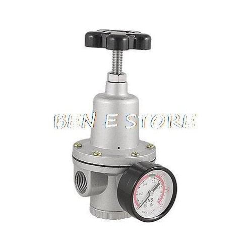 1/2" Port 1 Mpa Pressure Gauge Air Pneumatic Regulator