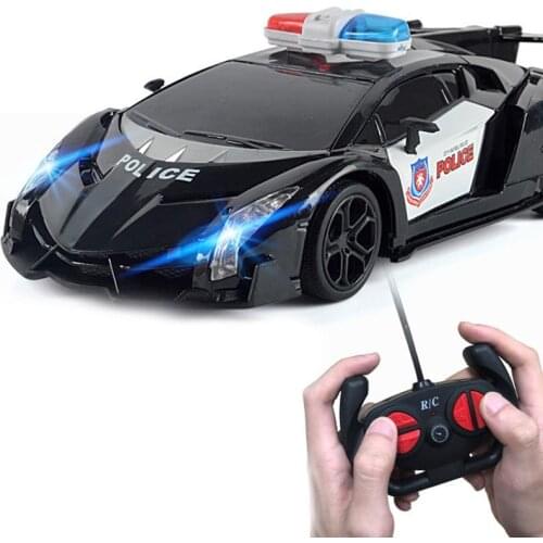 1/24 RC Police Car Electric Cop Car Toys Remote Control Vehicles Toys For Kids Birthday New Year Gifts #20