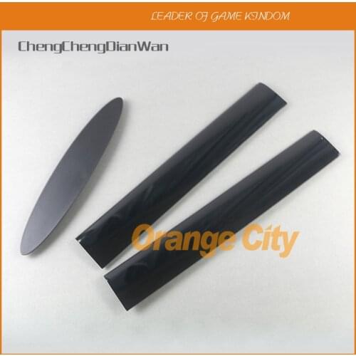 10pcs/lot For PS3 4000 Console Black Hard Drive HDD Bay Door Cover Front Housing Case Left Right Faceplate Panel