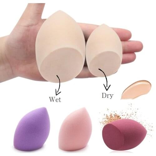 1pcs Foundation makeup sponge Cosmetic Puff powder Reusable Smooth Beauty health tools Washable clean Sponge for makeup Female