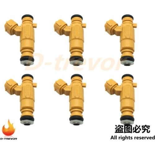 6PCS 35310-2B020 Fuel Injector Nozzle For Hyundai i20 Kia 1.4 1.6L G4FG 353102B020