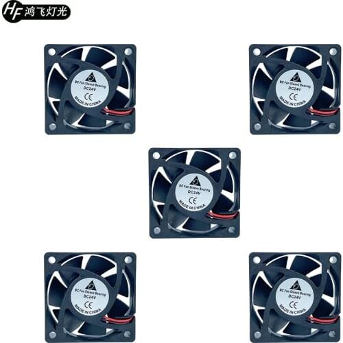 6X6cm 24v Led Par Light Fan Stage light cooling device Cooling Fan
