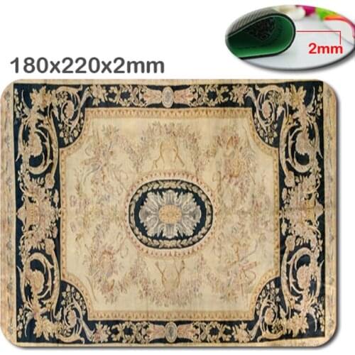 Arab black and gray model custom printing non-slip carpet durable creative patterns lasting comfort photoelectric mouse pad