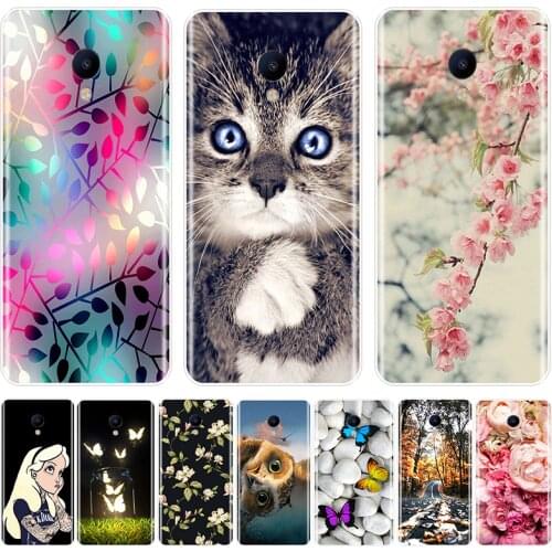 Phone Case For Meizu M2 M3 M3S M5 M5C M5S M6 M6S M6T Soft Silicone TPU Fashion Painted Back Cover For Meizu M6 M5 M3 M2 Note