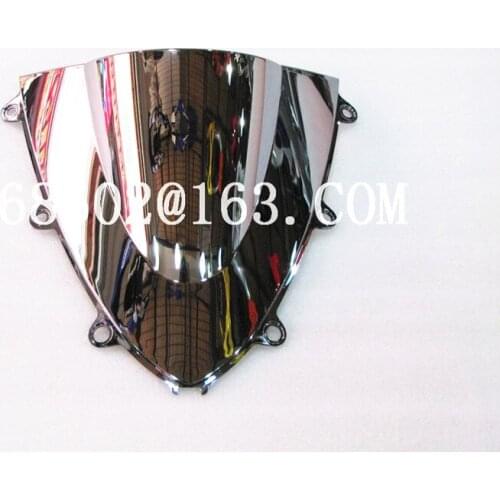 For Honda CBR 1000 RR 2008 2009 2010 2011 silver Windshield WindScreen Double Bubble cbr 1000 rr CBR1000 cbr1000 CBR1000RR