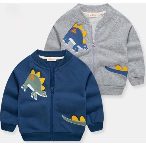 Brand Cotton Boys Clothes Zipper Toddler Boy Jackets Spring Kid Coat Casual Tracksuit 2020 Autumn Children Outwear for 2-8 years