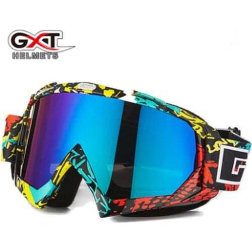 GXT Motorcycle Helmet Goggles Windshield goggles Motocross Helmet Windshield Windproof skiing glasses Dustproof goggles