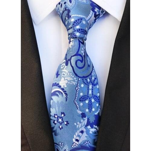 8CM Classic Men Formal Necktie Fashion Woven Silk Ties to match Shits