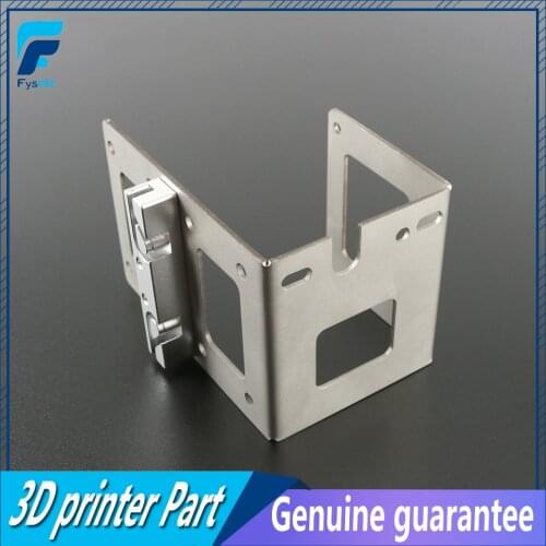 L Bracket U-shaped Metal Bracket Extruder Timing Belt Holder Silver For Prusa I3 MK7 MK8 Extruder 3D Printer Part