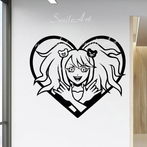 Cartoon Danganronpa Vinyl Kitchen Wall Stickers Wallpaper For Kids Rooms Decoration Vinyl Art Decal