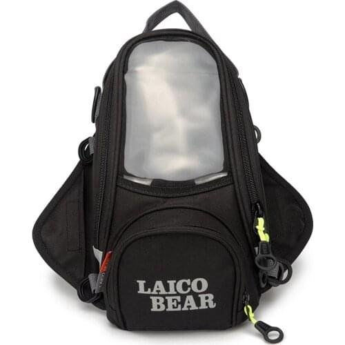 Motorcycle Fuel Tank Bag Waterproof Riding Fixed Strap Riding Shoulder Bag Touch Screen Mobile Phone Navigation