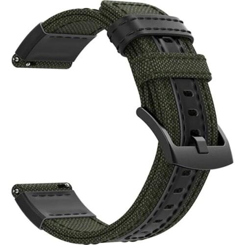 Nylon Strap For Huawei Watch GT/GT2 46MM Honor Magic 2 Smart Band Bracelet Stainless Straps For TicWatch Pro Wristband Correa