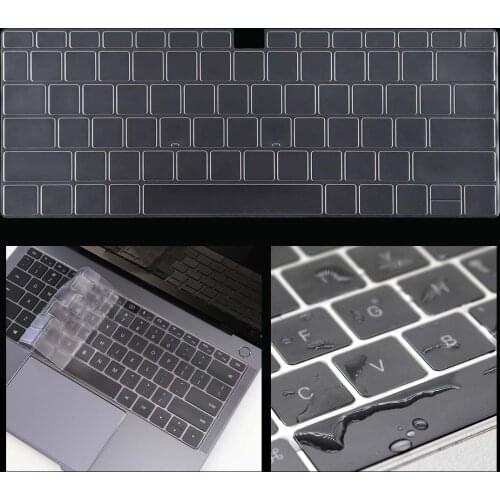 Transparent Silicone Case for Huawei MateBook 14/D14/D15/X 2020/X Pro 13.9/Honor MagicBook 14/15 Laptop Keyboard Cover