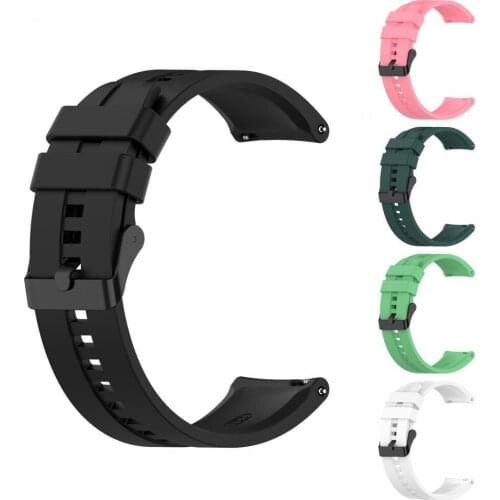 22mm Silicone watch band For HUAWEI WATCH GT 2 Pro Silicone Band For HUAWEI GT2 Pro gt2pro Watchband Bracelet Correa