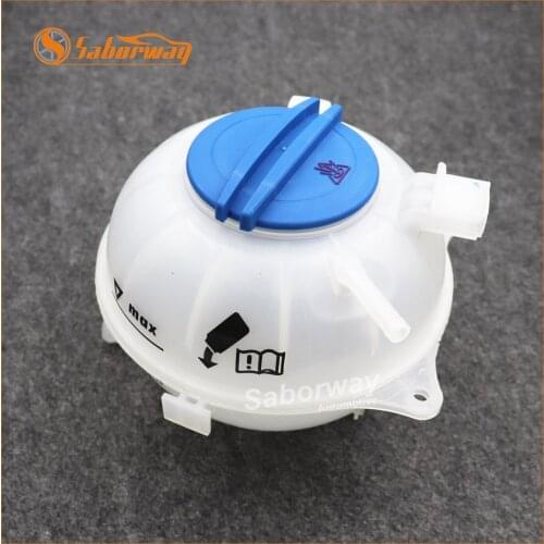 Saborway Coolant Reservoir Expansion Tank + Cap For Polo A1 Ibiza Fabia 6Q0 121 407 3B0 121 321