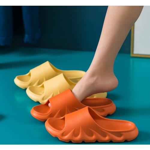 2021 Summer Womens Flip Flops Eva Soft Sole Non-slip Slides Female Beach Ourdoor Home Indoor Shoes Bathroom Men Ladies Slippers