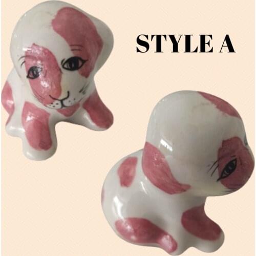 Home Decoration Figurine Tiny Decor Dog Garden Accesories Christmas Decoration Vintage House For Home Decoration Present