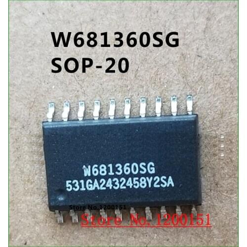 W681360SG W681360 SOP-20 W681360RG SSOP-20 W681360WG TSSOP20