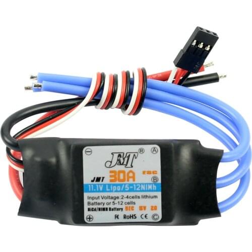 1pc JMT 30A Brushless ESC Speed Controller For DIY FPV RC Quadcopter Hexacopter Multi-Rotor Aircraft Trex 450 Drone F00177