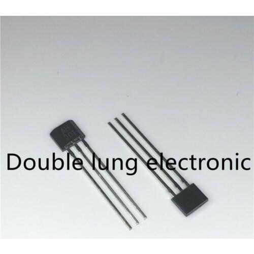 10PCS/LOT magnetic sensor AH201 DIP3 High sensitive bipolar latched hall switch