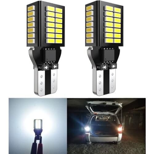 2x 1000LM T15 W16W LED Canbus Bulb 921 912 Reverse Lights Car Exterior Lamp 6000K White 12V For Mazda 3 6 CX-5 323 5 CX5 2 626