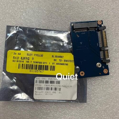 Free Shipping new FOR DELL FOR Latitude E5250 8JFFG HDD SATA Board LS-A892P 08JFFG