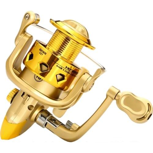 Hot Selling 5.2: 1 High Speed Fishing Reel Metal Coil Pocket Small Wheel Mini Size Spin Fishing Reels Spin wheel Lightweight