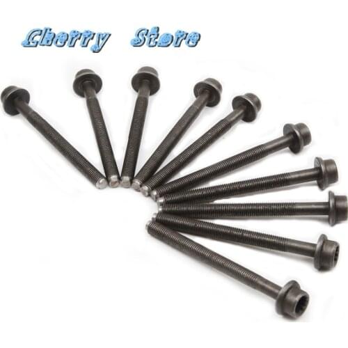 NEW WHT000912 10Pcs Engine Cylinder Head Bolt Screw Kit For VW Golf Jetta Passat Tiguan Audi A1 A3 Skoda Seat 1.4TSI WHT 000912