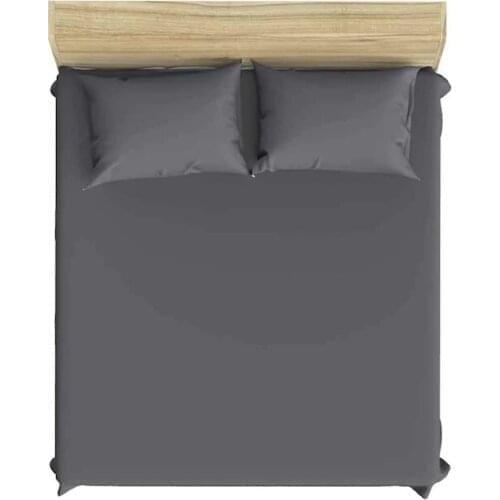 Scrub 100 Cotton 160x200 Double Fitted Bed Sheet Set Cove 232955359