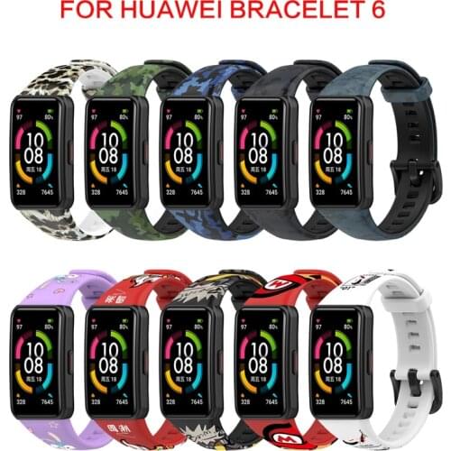 Replacement Strap For Huawei Honor Band 6 Smart Bracelet, Silicone Smart Bracelet For Huawei Band 6 Accessories Smart Accessory