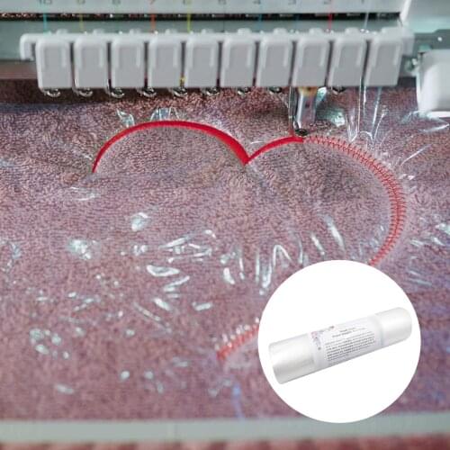 30Yard Water Soluble Stabilizer Transfers Paper DIY Embroidery Stabilizer Topping Craft Cross Stitch Supplies Accessories