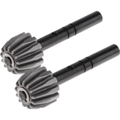 2Pcs Metal 03015 Drive Differential Pinion Gear for 94111 1:10 RC Nitrol Car